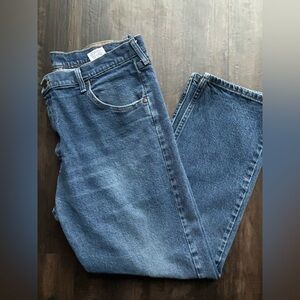 Wrangler Men's Blue Straight Jeans